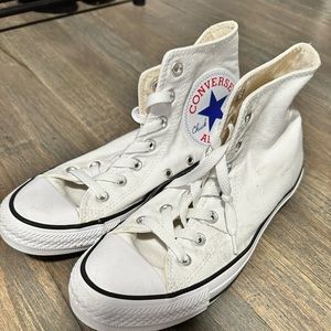 White High Tops Converse